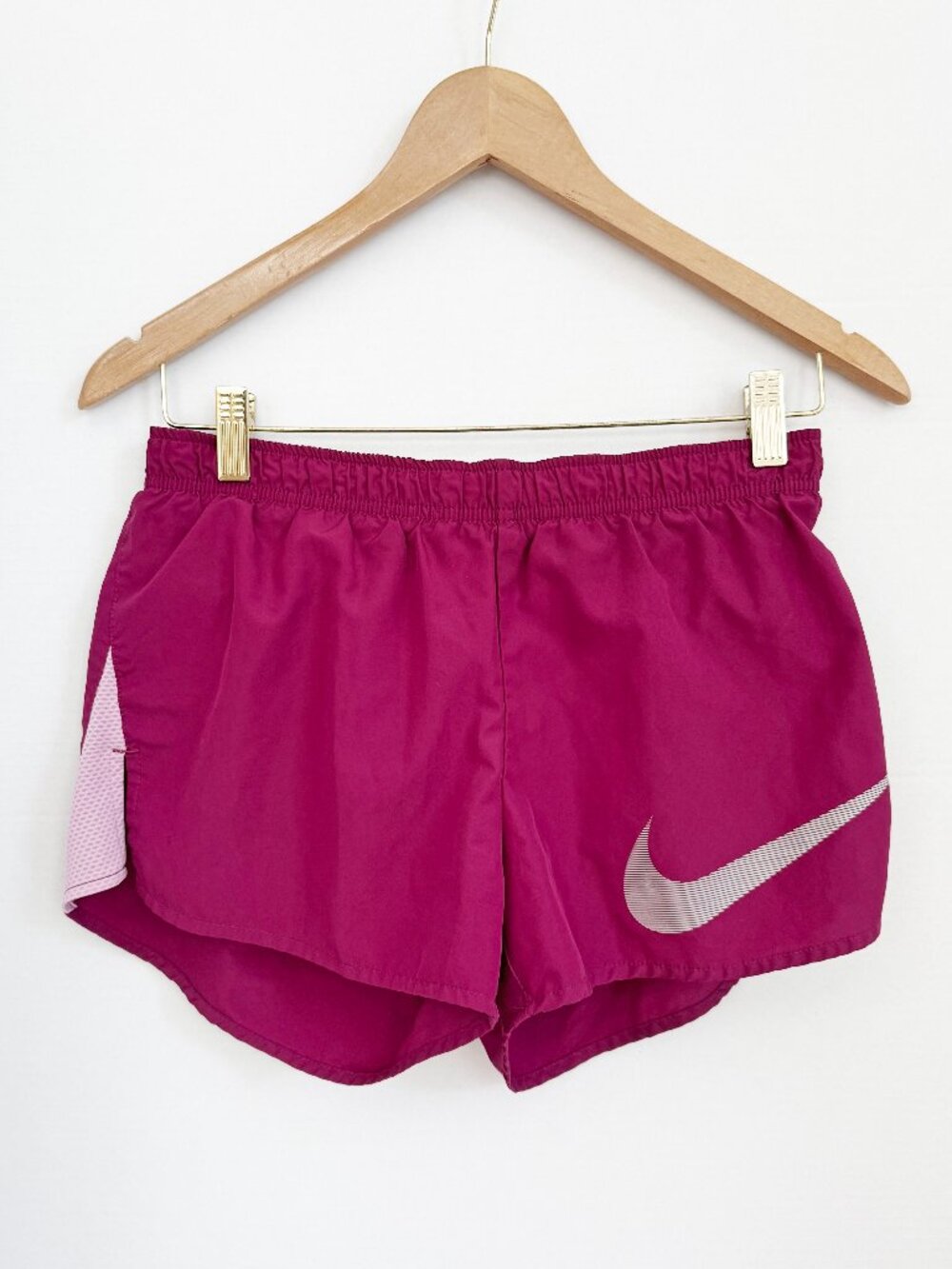 Nike Dri-FIT Pink Running Shorts Womens Small